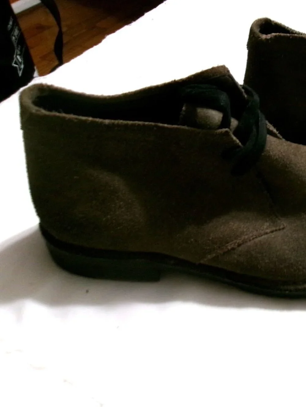 John Varvatos Brown Suede Lace Up Chukka Ankle Boots Size 8 M